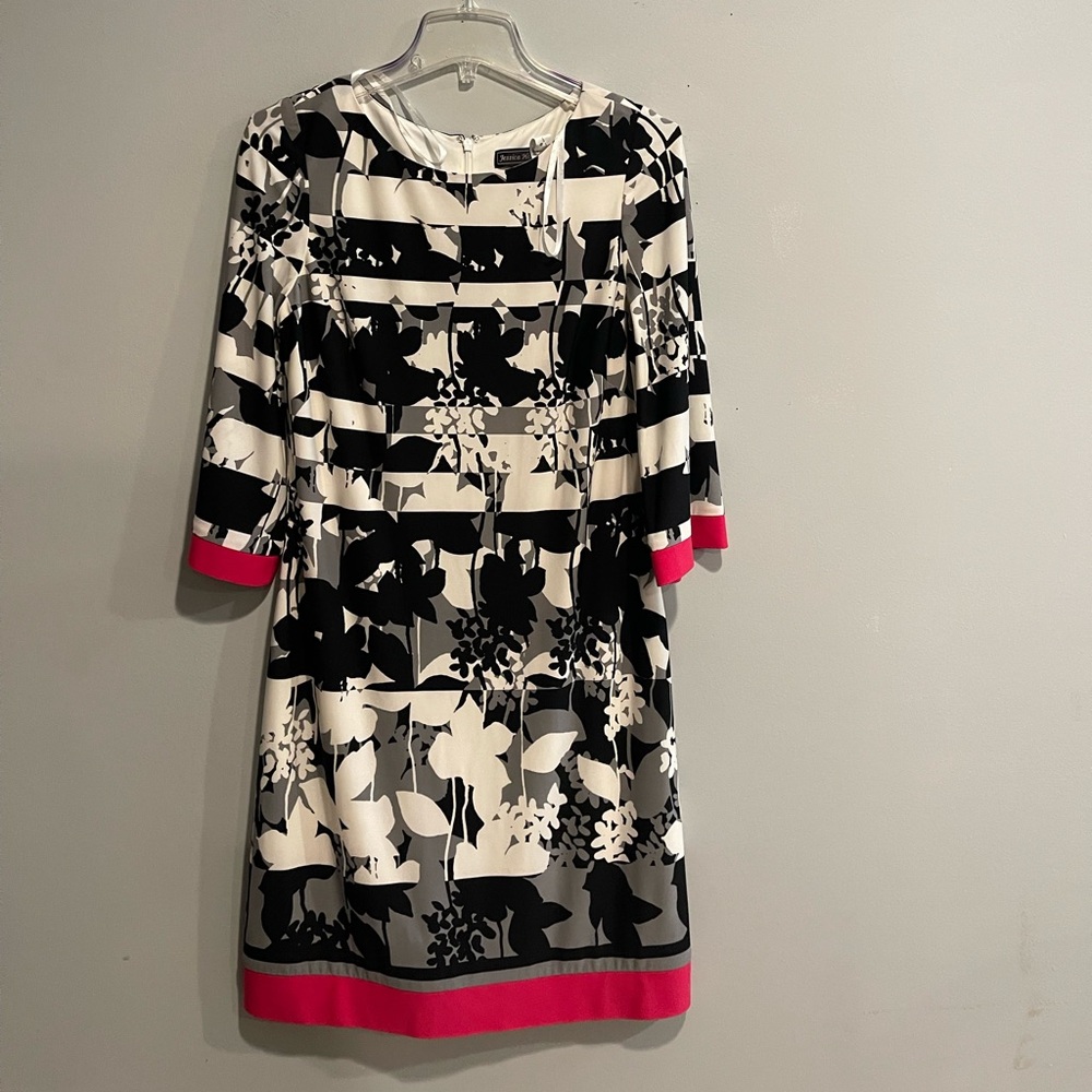 Flower print dress